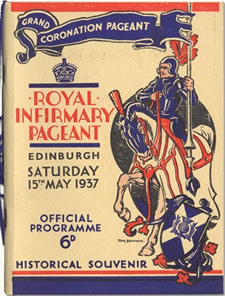 Royal Infirmary of Edinburgh Pageant Programme, LHSA Ref: LHB1/37/1/2