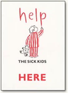 Royal Edinburgh Hospital for Sick Children appeal poster, LHSA Ref: LHB5A/8/2/i