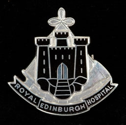 Royal Edinburgh Hospital Nursing Badge, LHSA Ref: O167