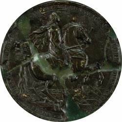 Digital image of repaired seal from the Royal Infirmary of Edinburgh Charter.