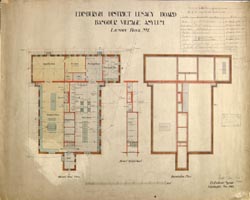 Bangour Village Hospital Architectural Plan 4, LHSA Ref: LHB44