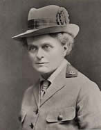 Elsie Inglis, pioneer of women's medical education and founder of the Scottish Women's Hospitals movement, LHSA Ref: LHB8A/9