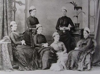 Group portrait of nurses
