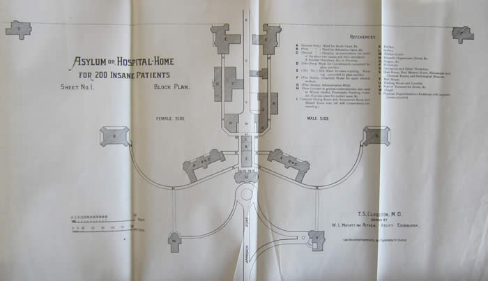 Asylum Hospital or Home for 200 patients